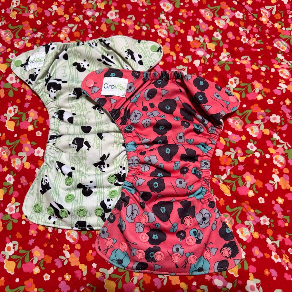 Two Grovia Newborn AIO